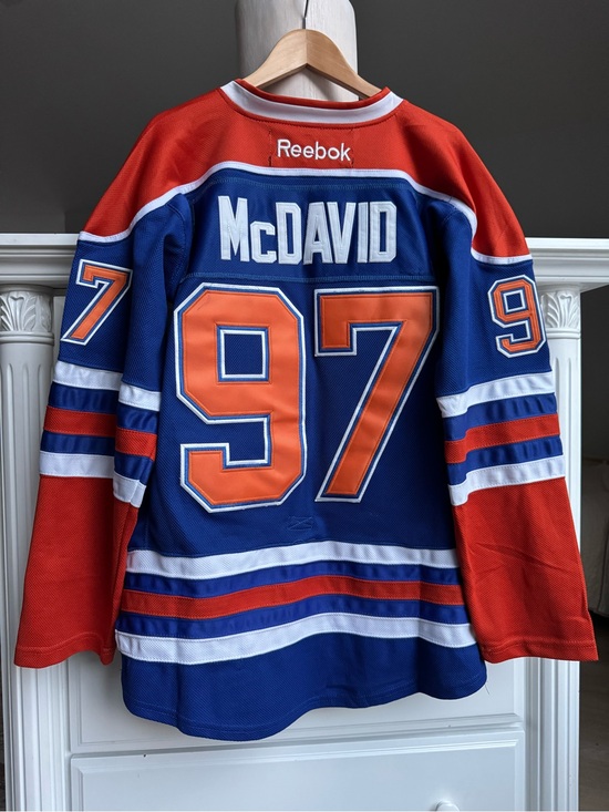 Reebok Other - Reebok Edmonton Oilers Connor McDavid #97 NHL Hockey Jersey – Made in Canada – C